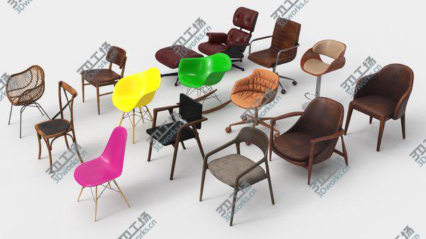 images/goods_img/20210312/3D Realistic Damaged Chair Collection A  PBR/5.jpg